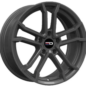 Euro Design – Monaco – Gunmetal – 17″x7.5″ 35mm – All weather Wheels – M1775F3566MG